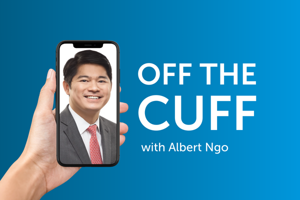 Off the cuff with Albert Ngo